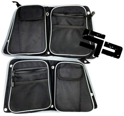 Rear Side Storage Door Bag w/ Knee Pad Polaris RZR 900 1000 Turbo XP 4 2014-2020