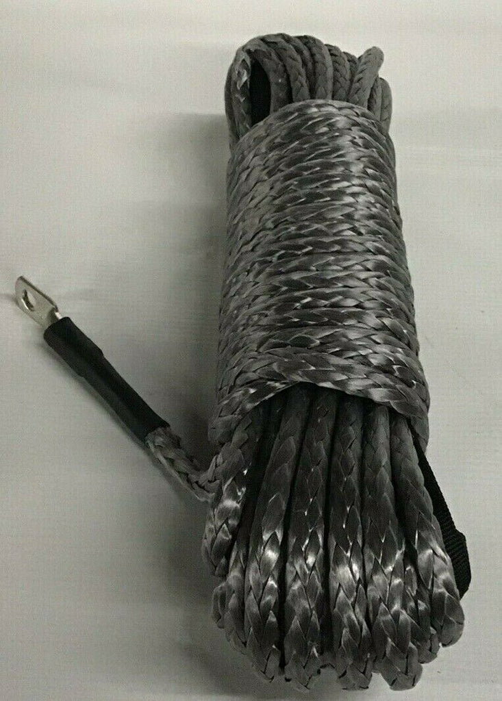 50ft Synthetic Winch Rope 4500lb (Grey) Polaris RZR 1000 XP XPT