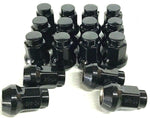 16 Pack 3/8”-24 Tapered Lug Nuts Black Polaris Ranger 700 Rzr 900xp 800 S 570