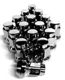 16 Pack Tapered Lug Nuts Chrome Polaris Ranger Rzr Ace 900xp 800 570 3/8"-24